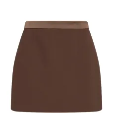 Мини юбка A-силуэта на молнии Мини юбка A-силуэта на молнии