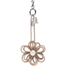 Брелок для сумки Gaia с кристаллами и цветочным мотивом