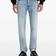 Прямые джинсы из хлопка