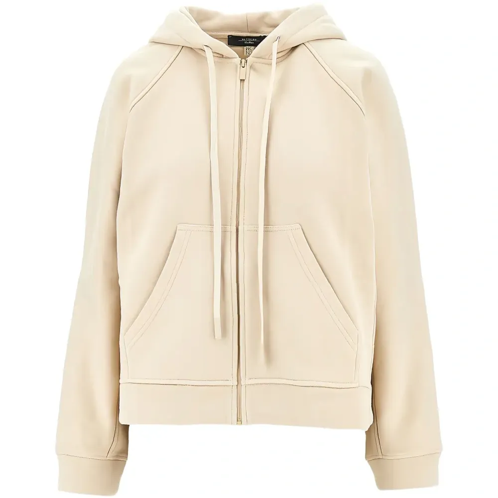 Хлопковый свитшот на молнии