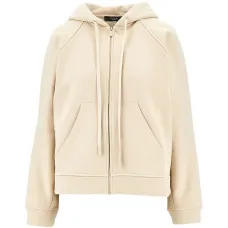 Хлопковый свитшот на молнии