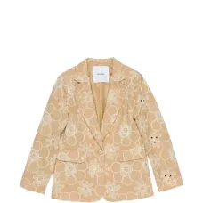 Блейзер с цветочным принтом