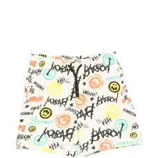 Брюки с принтом и кулиской Брюки с принтом и кулиской