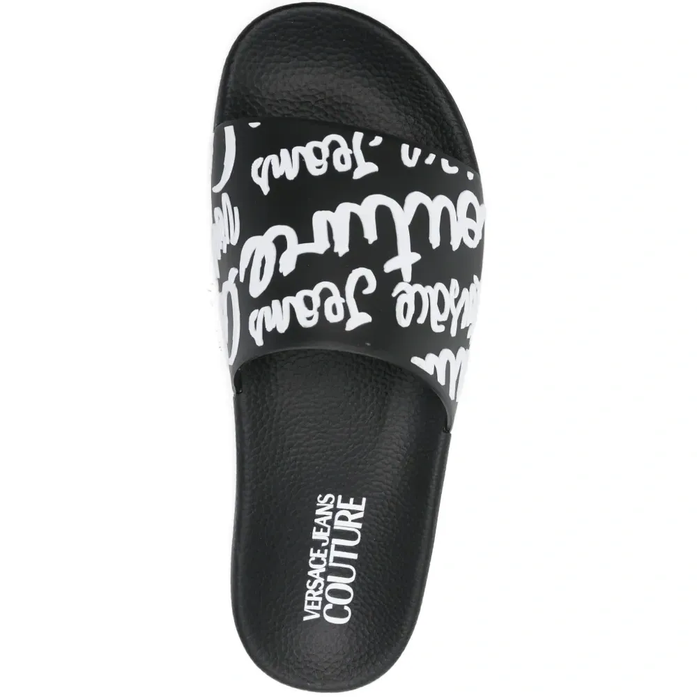 Шлепанцы с принтом