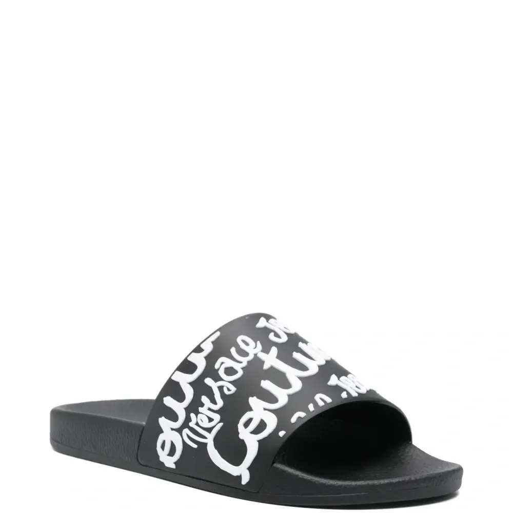 Шлепанцы с принтом