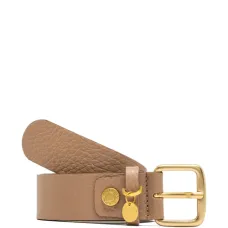 Ремень с брелоком и тиснением под гальку