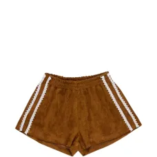 Шорты с кружевной отделкой