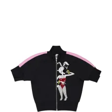 Куртка на молнии с боковыми полосами