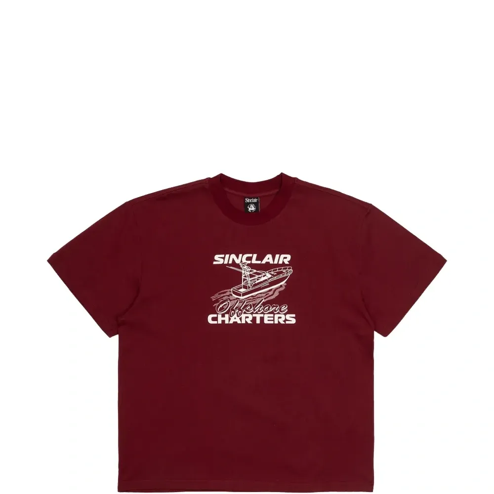 Футболка с короткими рукавами и принтом лодки