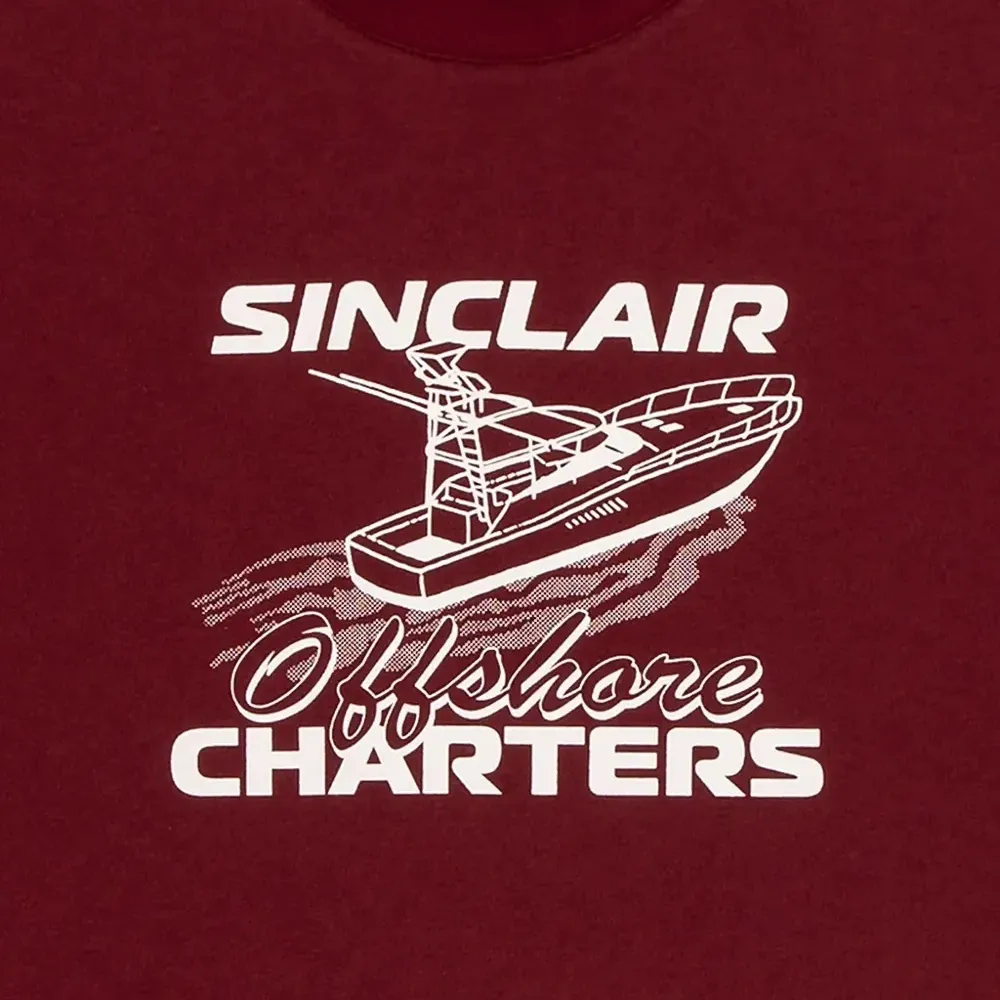 Футболка с короткими рукавами и принтом лодки