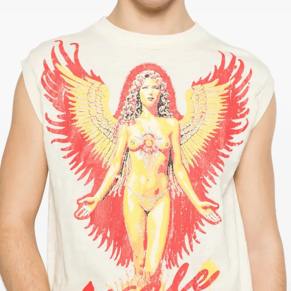 Майка с графическим принтом