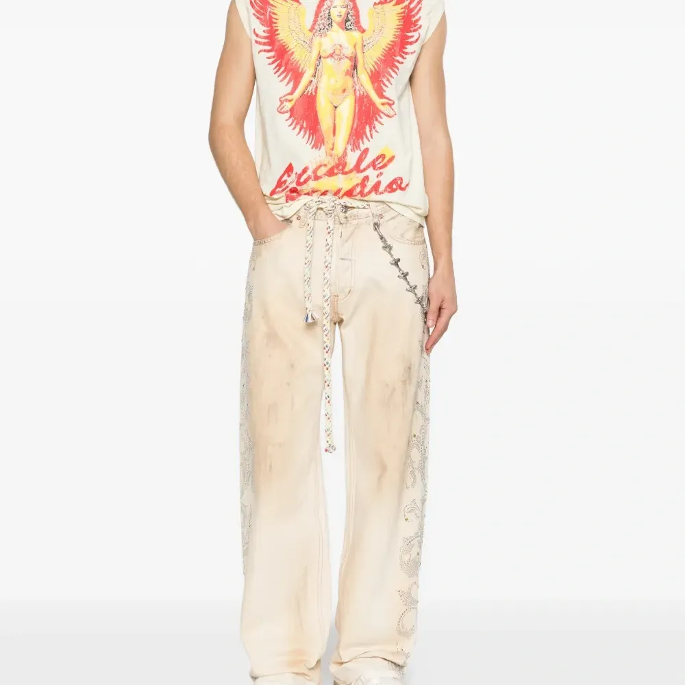 Майка с графическим принтом