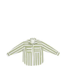 Рубашка в полоску с карманом Рубашка в полоску с карманом