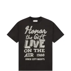 Футболка с круглым вырезом "Live On The Air"