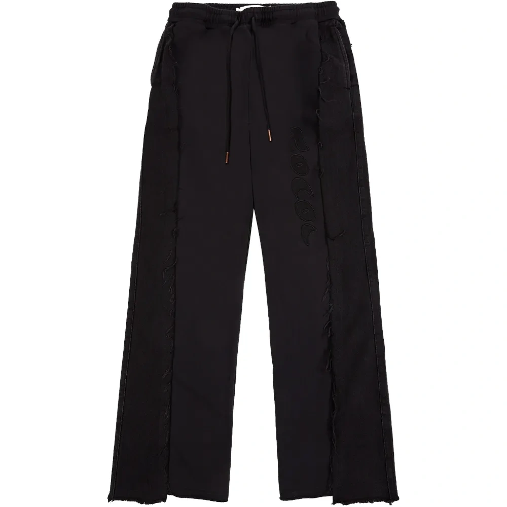 Спортивные брюки с необработанным краем