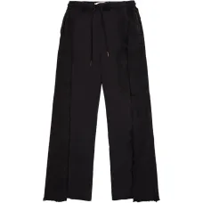 Спортивные брюки с необработанным краем Спортивные брюки с необработанным краем