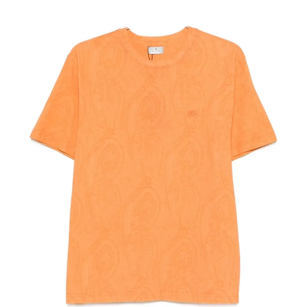 Футболка с принтом «пейсли»