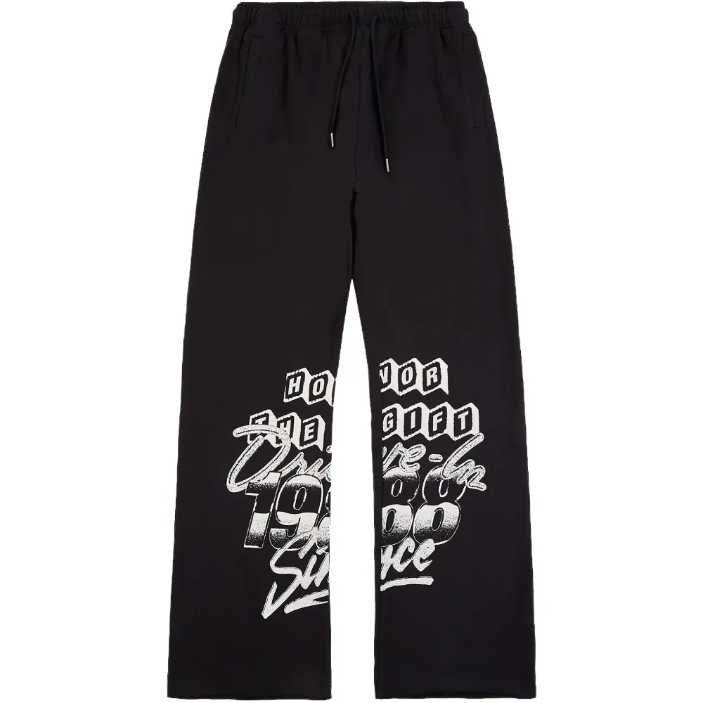 Брюки с принтом