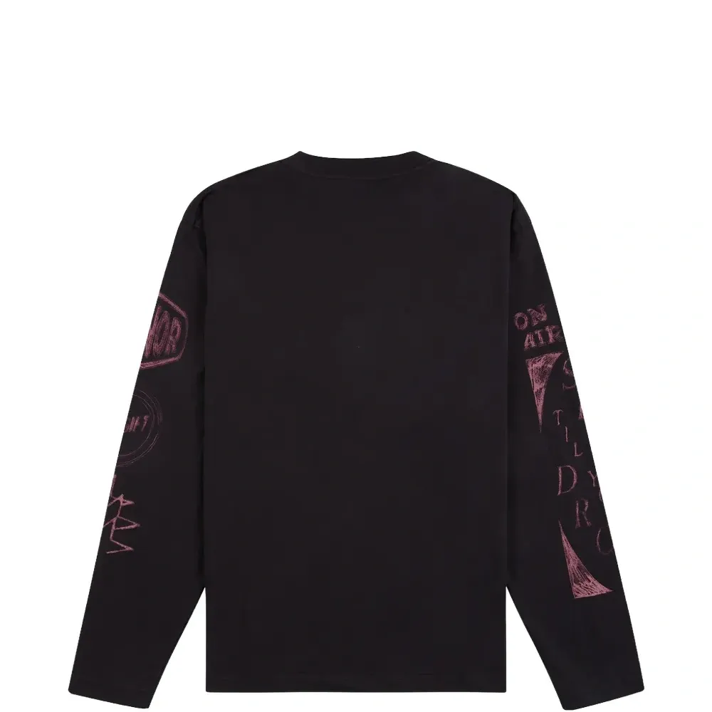 Лонгслив Night Skate с графическим принтом