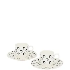 Кофейная чашка с луной (набор из двух штук)