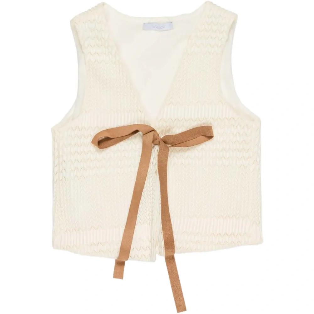 Безрукавка с завязками