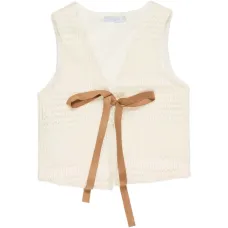 Безрукавка с завязками