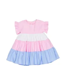 Платье с оборками