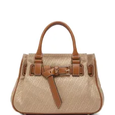 Сумка-тоут с жаккардовой пряжкой