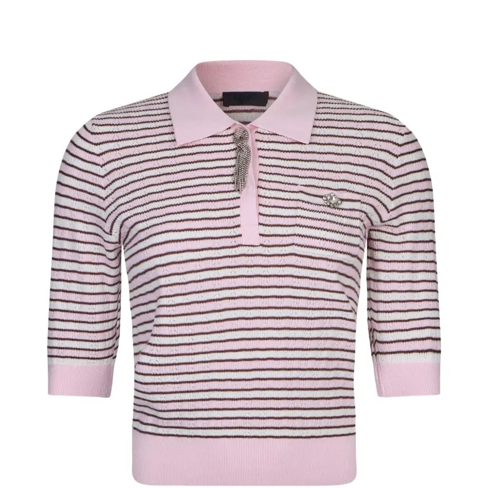 Поло в полоску