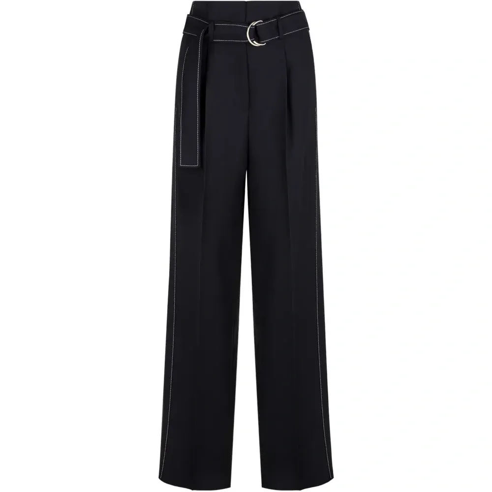 Брюки с поясом