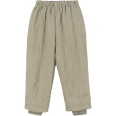 Стеганые брюки на резинке