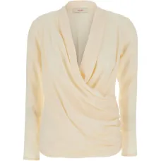 Драпированная блузка