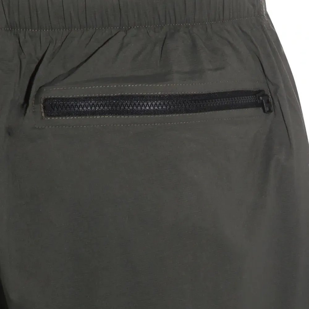 Брюки с логотипом и молнией