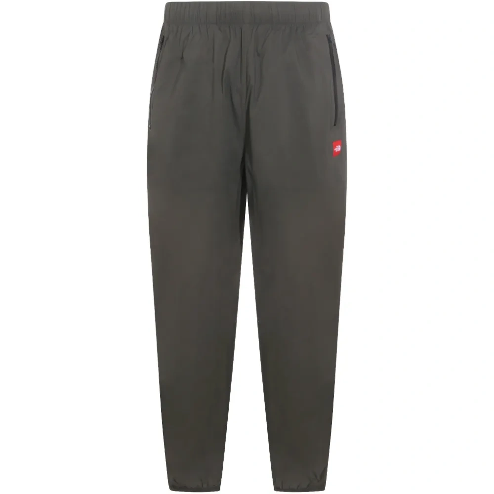 Брюки с логотипом и молнией