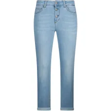 Джинсы с подворотом и украшением из драгоценных камней Джинсы с подворотом и украшением из драгоценных камней