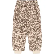 Брюки с леопардовым принтом