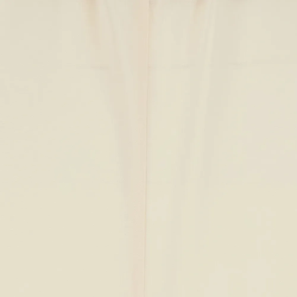 Брюки натурального оттенка свободного кроя