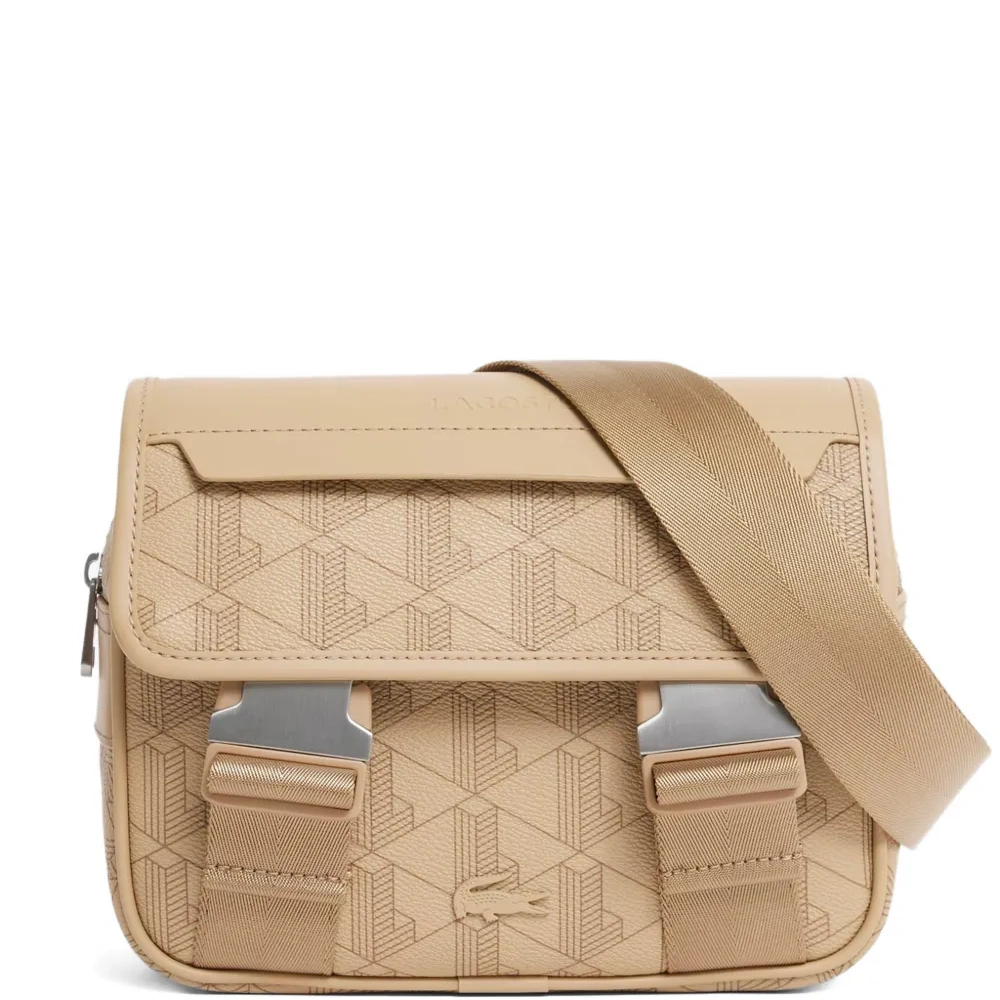 Сумка-мессенджер с тиснением