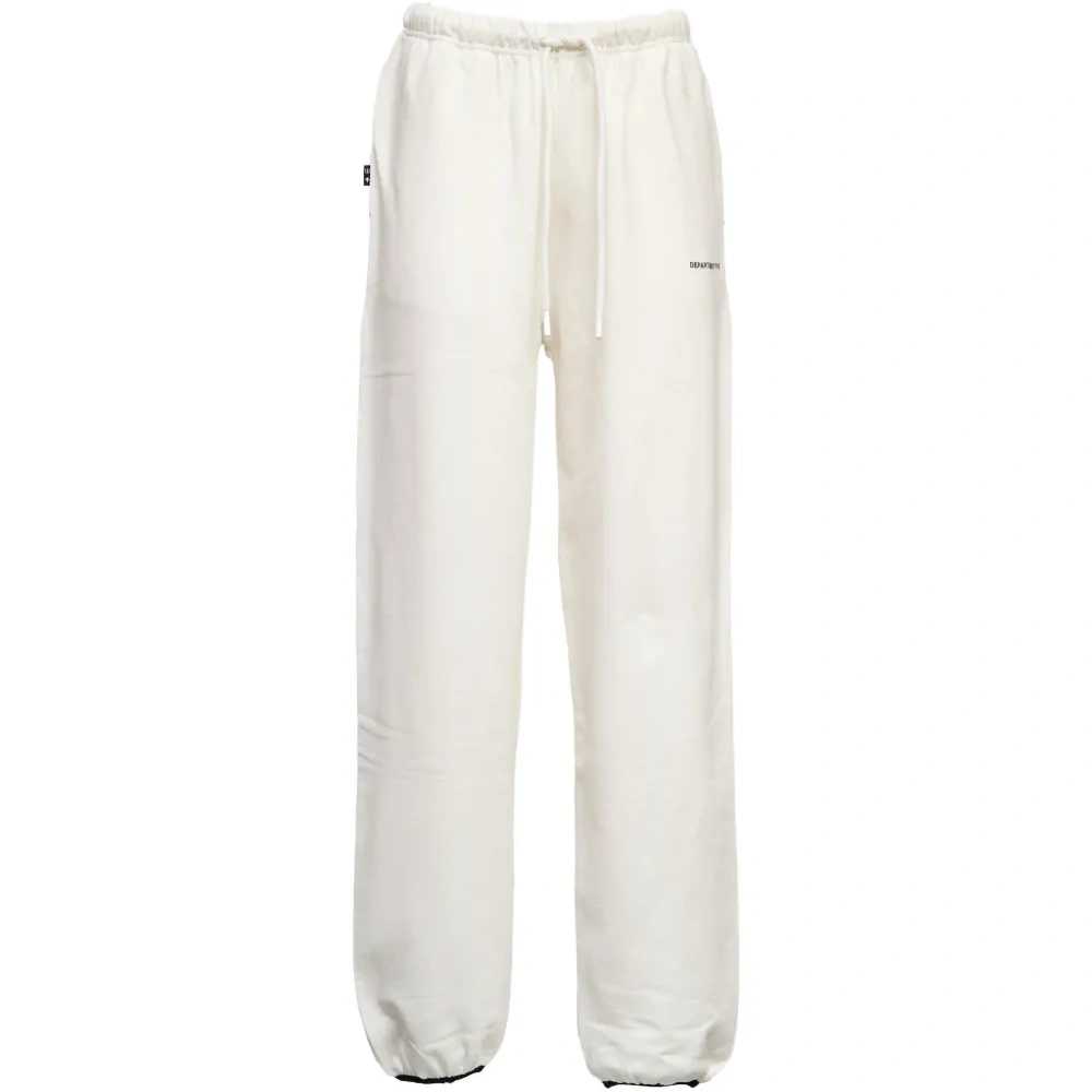 Брюки с логотипом и завязкой