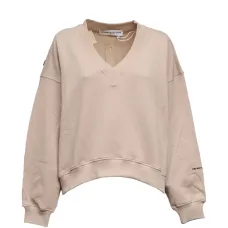 Свитшот на молнии с V-образным вырезом Свитшот на молнии с V-образным вырезом