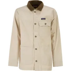 Куртка с воротником из вельвета