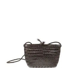 Сумка через плечо Minsu с плетёным дизайном