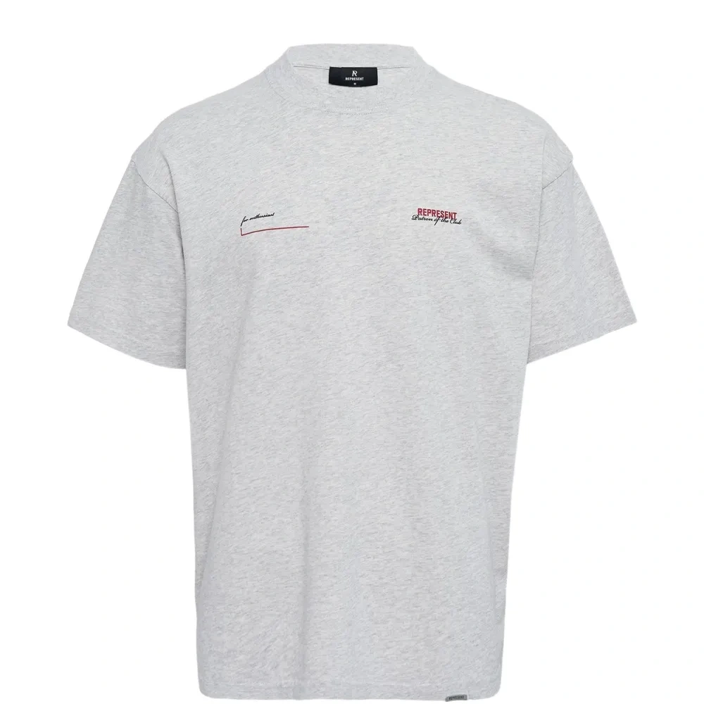 Футболка с круглым вырезом и логотипом