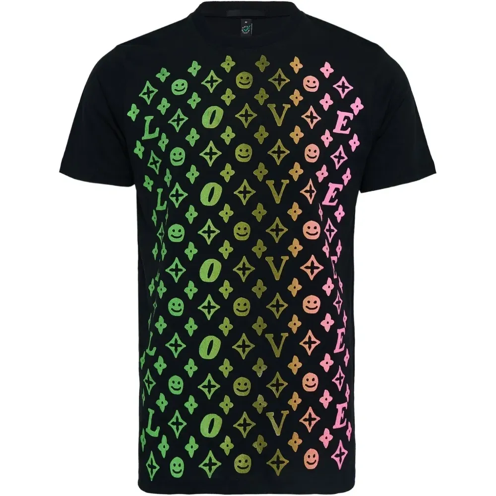 Футболка с мраморным узором