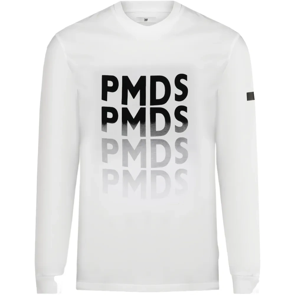 Футболка с принтом и круглым вырезом