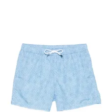 Пляжные шорты с узором и завязками