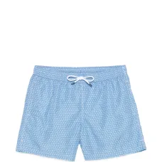 Пляжные шорты с геометрическим принтом