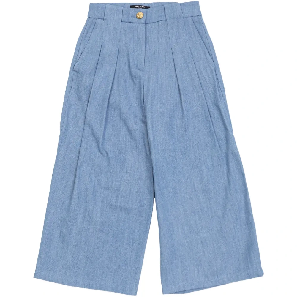 Брюки широкого кроя