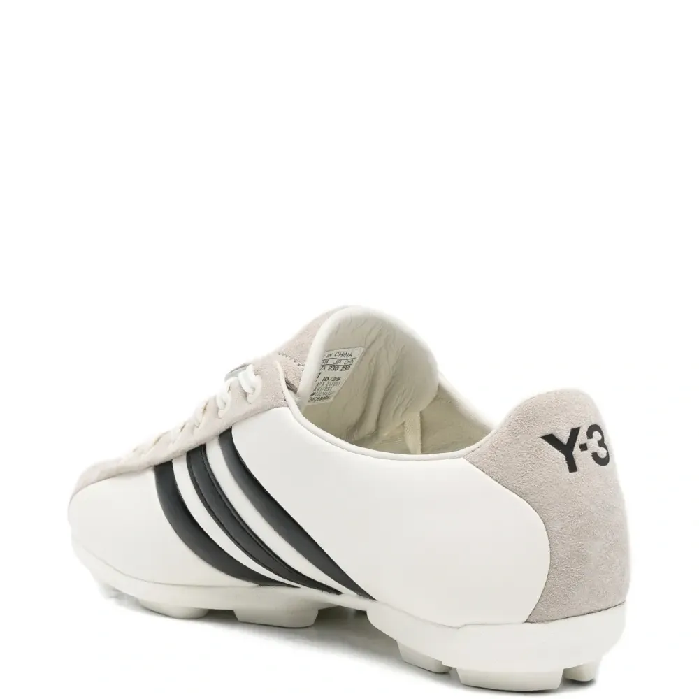 Полосатые кеды на шнуровке