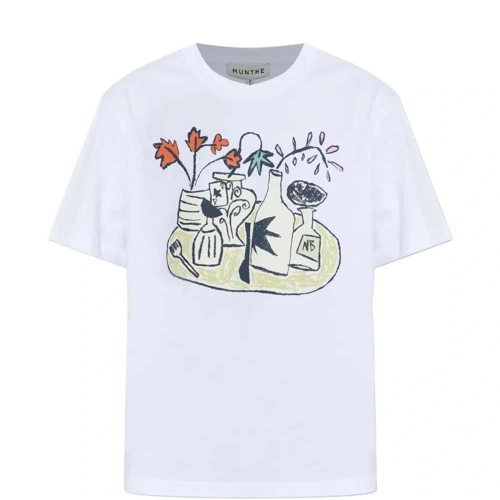 Футболка с принтом